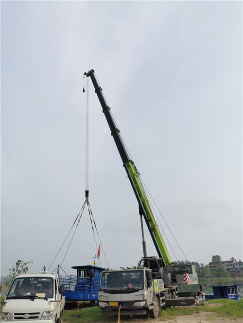 杜尔伯特桥梁建设吊装案例